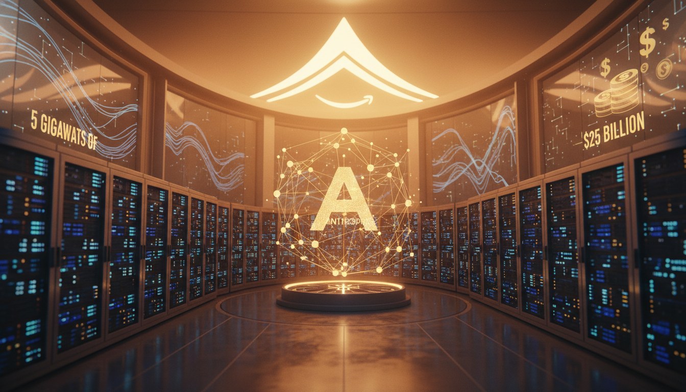 Amazon AWS data center infrastructure for AI compute