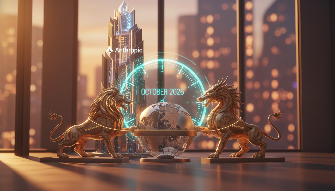 Anthropic Targets October 2026 IPO With Goldman Sachs and JPMorgan